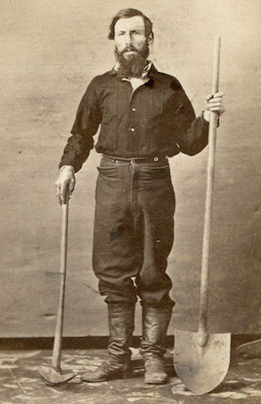 Who made the money? Levi Strauss and Samuel Brannan didn’t mine for gold themselves but instead made a fortune selling supplies to miners — wheelbarrows, tents, jeans, picks and shovels, etc.