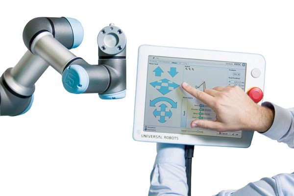 The cobot UR5. Image courtesy of Universal Robots.