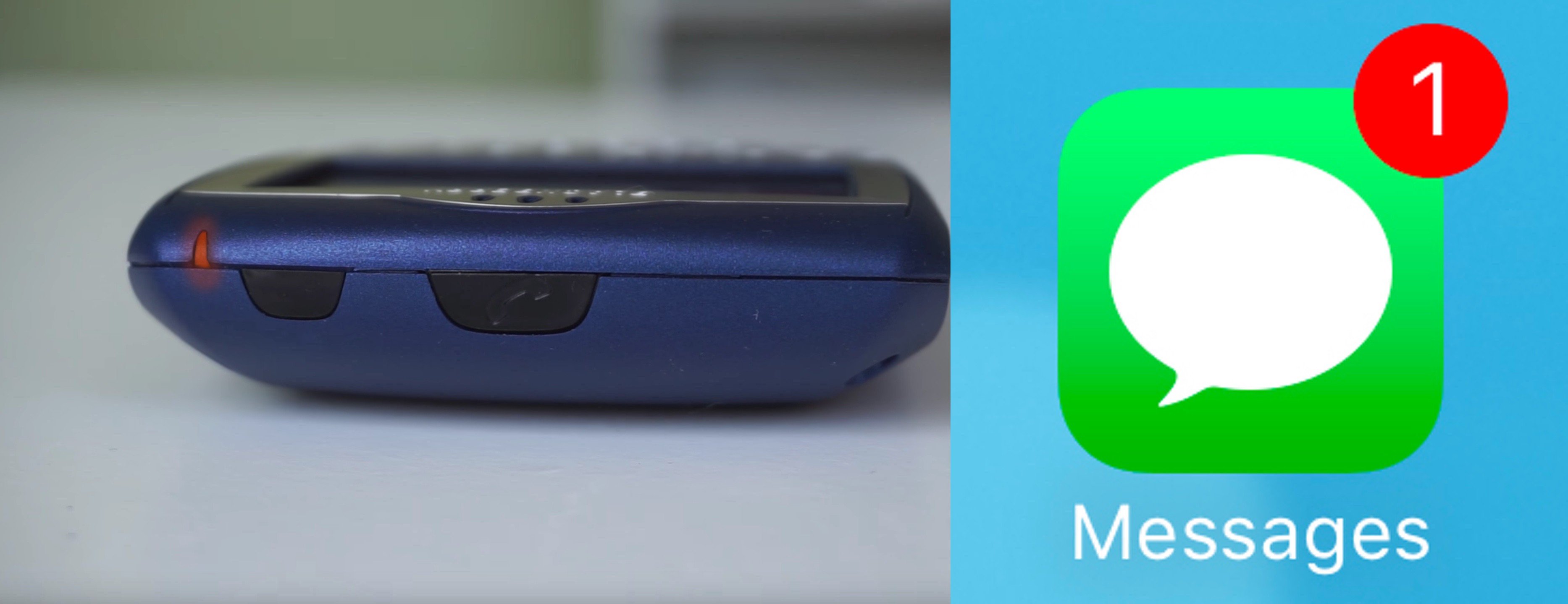 The red notification indicator on the BlackBerry lives on today as notifications found on our smartphones. Photo courtesy of Marc Corredera