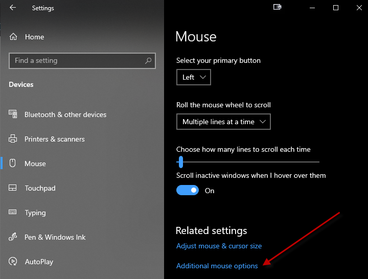 Increase mouse sensitivity.