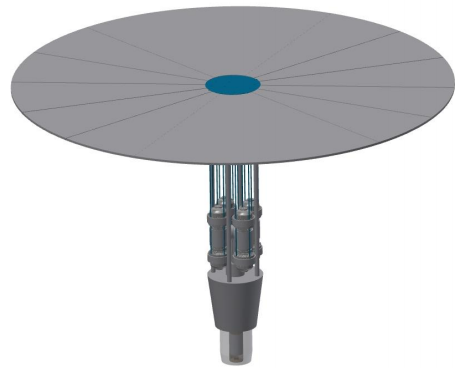 Kilopower reactor assembly and radiator — NASA